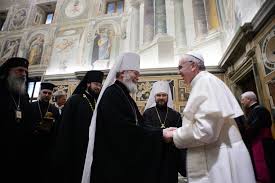 Papa Francesco delegazione patriarcato Costantinopoli