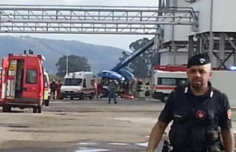 Esplosione in Silos Lamezia Terme