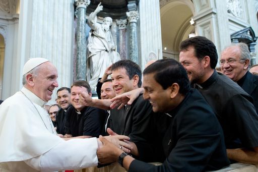Papa e i preti di Roma